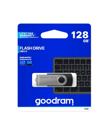 Goodram Flashdrive Twister 128GB USB 2.0 czarny nr 1