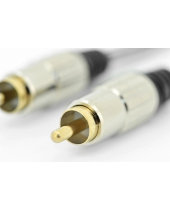EDNET Kabel połączeniowy Audio Cinch Mono Typ RCA/RCA M/M szary 2,5m nr 1