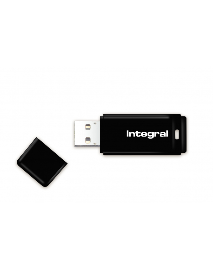 Integral USB 32GB Black, USB 2.0 with removable cap główny