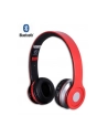 Rebeltec Stereofoniczne słuchawki z mikrofonem CRISTAL RED - nr 3