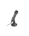 Natec Mikrofon ADDER Czarny Mini Jack 3,5mm Mikrofon Dookólny niskoszumowy - nr 24