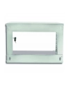 Techly Szafka wisząca ECO 19'' 6U/320 mm szklane drzwi zmontowana szara - nr 26