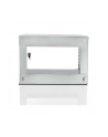 Techly Szafka wisząca ECO 19'' 6U/320 mm szklane drzwi zmontowana szara - nr 7