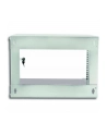 Techly Szafka wisząca ECO 19'' 6U/450 mm szklane drzwi zmontowana szara - nr 24