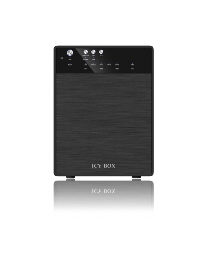 ICY BOX IB-3640SU3 black 4x3.5 Cala główny
