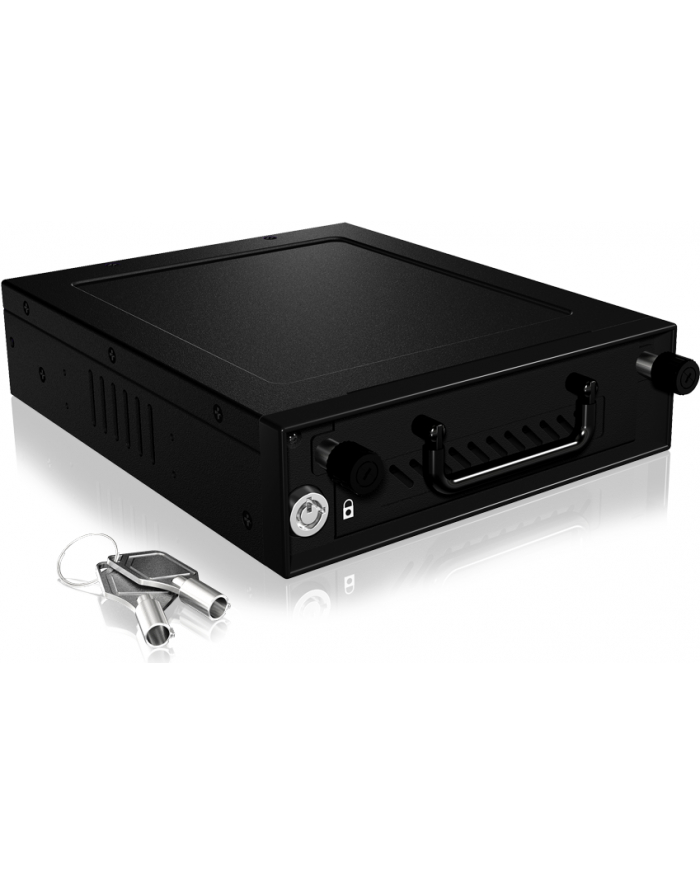 ICY BOX IB-148SSK-B black 5.25 Cala - do 3.5 Cala & 2.5 Cala SATA/SAS HDD/SSD główny