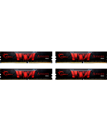 G.Skill DDR4 64GB 2400-15 AEGIS Quad