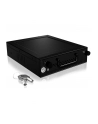 ICY BOX IB-148SSK-B black 5.25 Cala - do 3.5 Cala & 2.5 Cala SATA/SAS HDD/SSD - nr 16