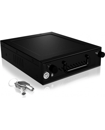 ICY BOX IB-148SSK-B black 5.25 Cala - do 3.5 Cala & 2.5 Cala SATA/SAS HDD/SSD nr 1