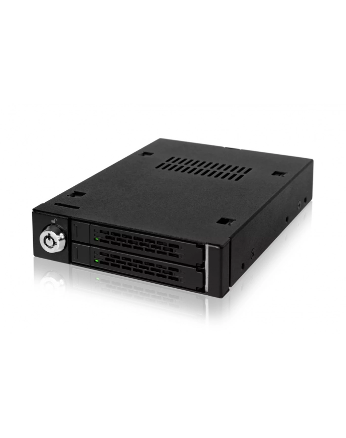 IcyDock MB992SK-B black 2.5 Cala - Dual-Bay 2.5 Cala SATA 6GBit/s główny