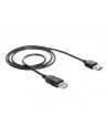 DeLOCK EASY USB2.0 A Wtyk-Gniazdo - czarny 2m - nr 9