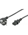 goobay - kabel zasilający do komputera stacjonarnego - 1.5m - czarny - nr 15