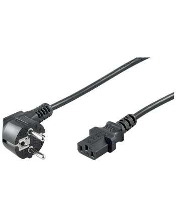 goobay - kabel zasilający do komputera stacjonarnego - 1.5m - czarny nr 2