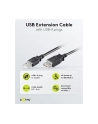 goobay przedłużacz USB 2.0 - 5m - czarny - podwójnie ekranowany - nr 11