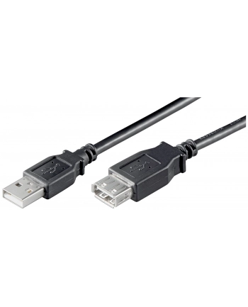 goobay przedłużacz USB 2.0 - 5m - czarny - podwójnie ekranowany nr 2