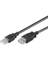 goobay przedłużacz USB 2.0 - 5m - czarny - podwójnie ekranowany - nr 9