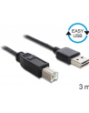 DeLOCK Kabel EASY USB 2.0-A> B Wtyk/Wtyk 3m - nr 28