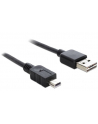 DeLOCK EASY USB 2.0-A > mini USB czarny 3m - Wtyk/Wtyk - nr 22