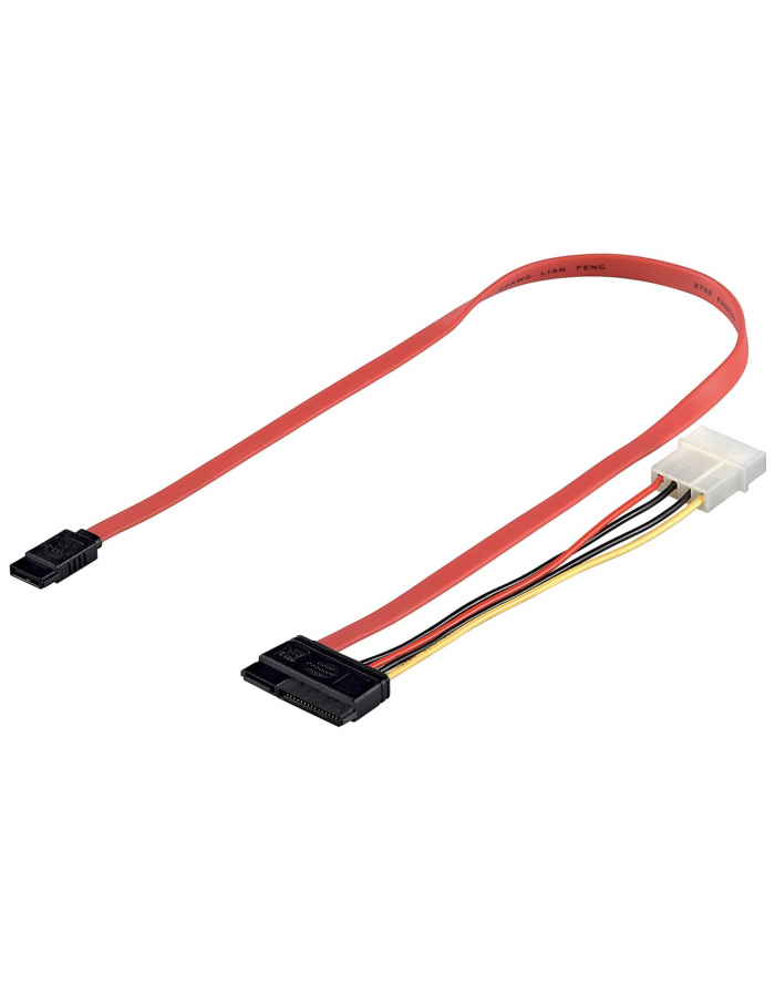 goobay Adapter SATA Dane + Molex na SATA - 50 cm główny