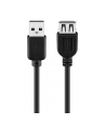 goobay przedłużacz USB 2.0 - 5m - czarny - podwójnie ekranowany - nr 10