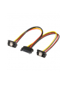 goobay Stromadapter SATA - 2x SATA 90 stopni - Sprzęgacz > 2xStecker 90 stopni - nr 2