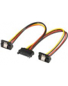 goobay Stromadapter SATA - 2x SATA 90 stopni - Sprzęgacz > 2xStecker 90 stopni - nr 7