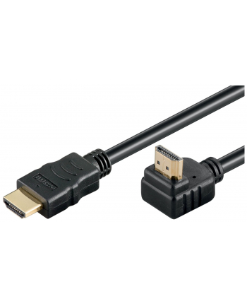 Kabel HDMI High Speed - kątowy - czarny - 3m