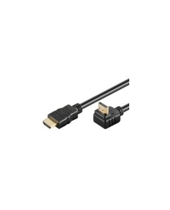 Kabel HDMI High Speed - kątowy - czarny - 3m