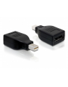 DeLOCK Adapter - miniDisplayPort - DisplayPort - czarny - nr 3