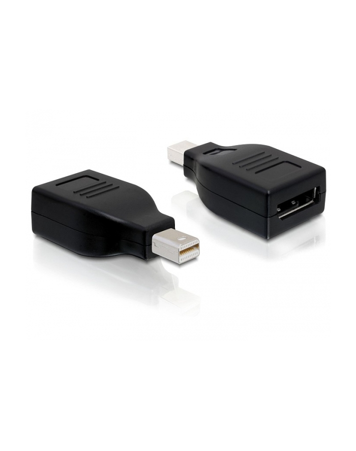 DeLOCK Adapter - miniDisplayPort - DisplayPort - czarny główny