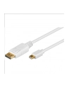 goobay - DisplayPort na miniDisplayPort  - biały - 2 m - nr 1