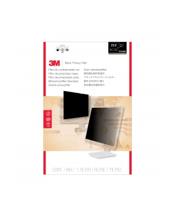 3M PF23.0W9 PRIVACY FILTER BLACK FOR 23,0IN / 58,4 CM / 16:9      IN