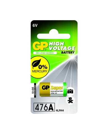 GP Battery GP Bateria alkaiczna 4LR44 blister 1szt.