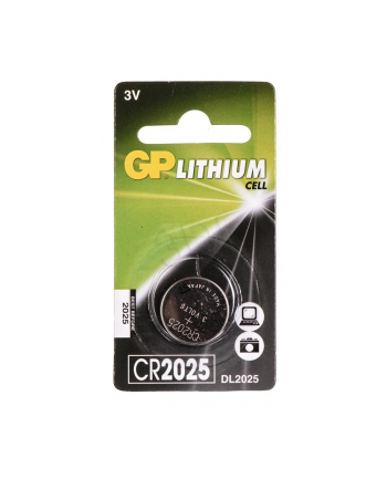 GP Battery GP Bateria guzikowa CR2025 blister 1szt.