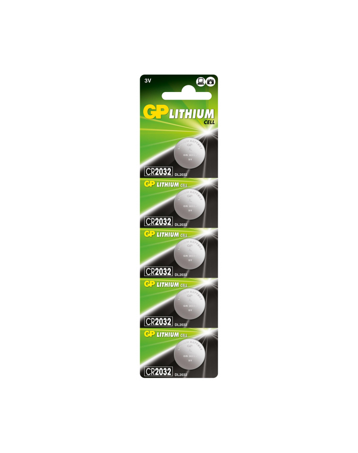 GP Battery GP Bateria guzikowa CR2032 blister 5szt. główny