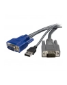 6 FT USB VGA 2-IN-1 KVM CABLE StarTech.com 1,8 m schlankes 2-in-1 USB VGA KVM-Kabel - nr 3