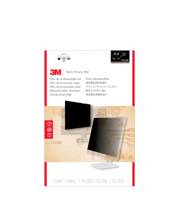 3M PF21.5W PRIVACY FILTER BLACK FOR 21,5IN / 54,6 CM / 16:9      IN