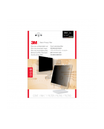 3M PF20.0W9 PRIVACY FILTER BLACK FOR 20,0IN / 50,8 CM / 16:9      IN