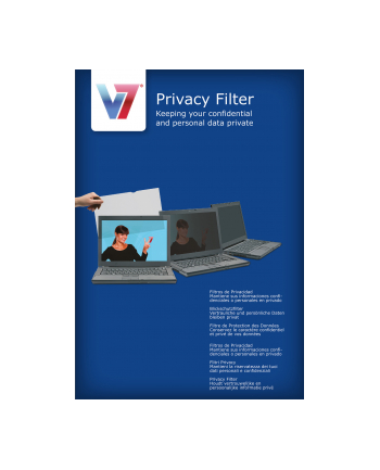 V7 PRIVACY FILTER 19.0IN 16:10 V7 Blickschutzfilter / Sichtschutzfilter / Privacy Filter / Sichtschutzfolie / Blickschutzfolie/ 48.3 cm (19 '')/ Wide (16:10)/ LCD/ Farbe: transparent/ 256 mm/ 409 mm