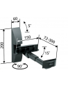 Vogel`s VLB 200 UNIV SPEAKER WALLMOUNT BLACK 2X -20KG TILT TURN - nr 10