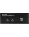 DISPLAYPORT USB KVM SWITCH StarTech.com 2 Port Dual DisplayPort USB KVM Switch mit Audio - DisplayPort Desktop KVM Umschalter mit USB Hub - 4xUSB Buchse 2xDP Buchse - nr 12