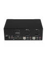 DISPLAYPORT USB KVM SWITCH StarTech.com 2 Port Dual DisplayPort USB KVM Switch mit Audio - DisplayPort Desktop KVM Umschalter mit USB Hub - 4xUSB Buchse 2xDP Buchse - nr 20