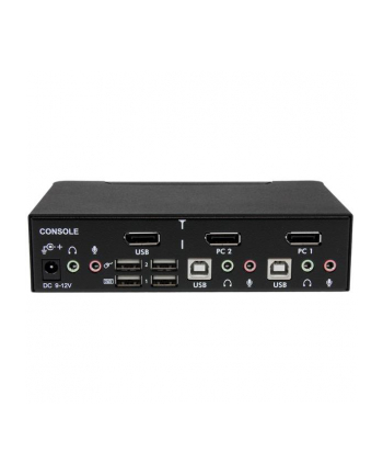 2 PORT DISPLAYPORT KVM SWITCH StarTech.com 2 Port DisplayPort USB KVM Switch - DisplayPort KVM Umschalter mit Audio