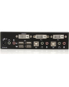 2 PORT DVI USB KVM SWITCH StarTech.com 2 Port DVI USB KVM Switch mit Audio und USB 2.0 Hub - 2-fach Dual DVI-I USB Umschalter - nr 4