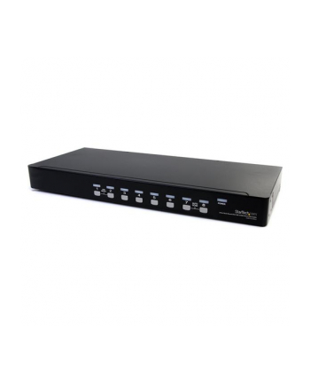 8 PORT USB VGA KVM SWITCH StarTech.com 8 Port Rackmount USB VGA KVM Switch - 8-fach VGA Umschalter mit Audio und OSD (On-Screen-Display)