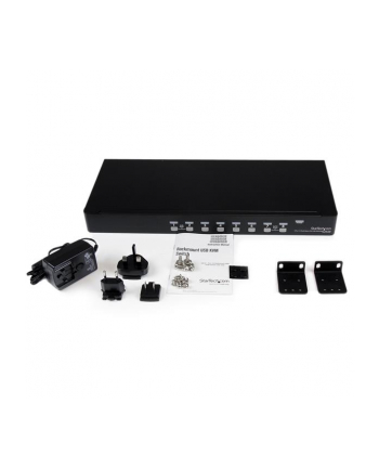 8 PORT USB KVM SWITCH StarTech.com 8 Port USB / PS/2 KVM Switch mit OSD - 8-fach USB / PS/2 Umschalter zur Rack-Montage