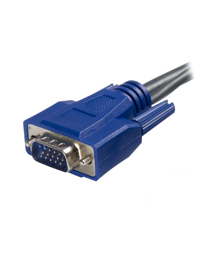 6 FT USB VGA 2-IN-1 KVM CABLE StarTech.com 1,8 m schlankes 2-in-1 USB VGA KVM-Kabel główny