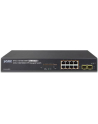 PLANET GS-4210-8P2S Switch 8p GEth PoE + 2x SFP - nr 24