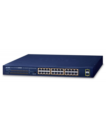 PLANET GSW-2620HP Switch 24xGEth PoE AT + 2xSFP