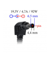 AKYGA ZASILACZ DO NOTEBOOKA SONY 19.5V 4.7A 92W 6.5*4.4 PIN AK-ND-20 - nr 4